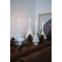 KÄHLER AVVENTO LYSESTAGER HVID fra Trendcorner.dk